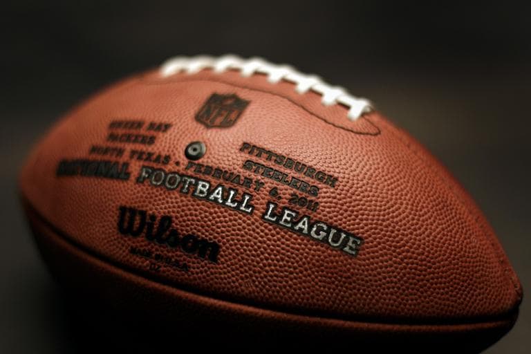 An official Super Bowl XLV football (AP)