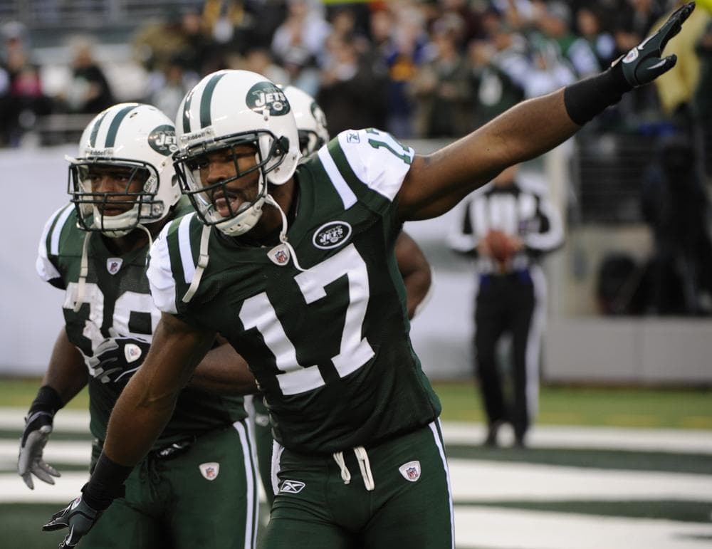 After beating the Colts and the Patriots in back-to-back weeks, Braylon Edwards and the New York Jets are going to their second straight AFC Championship Game. (AP)