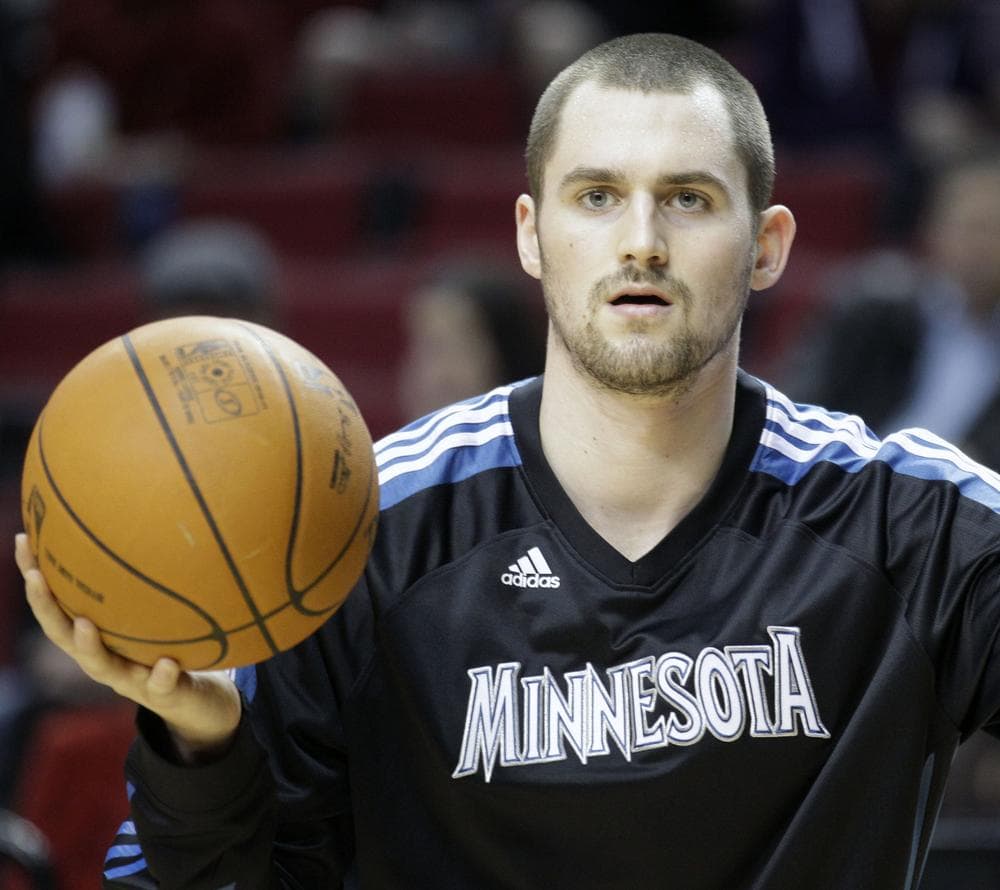 Kevin Love has released a new cologne called &quot;Numb#rs,&quot; in an effort to get Love into the NBA All-Star Game. (AP)