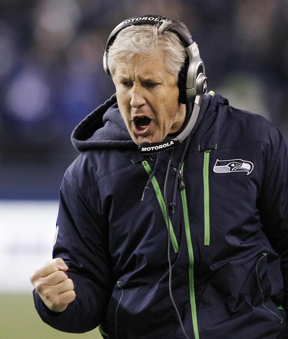 Seattle coach Pete Carroll was excited when the Seahawks qualified for the NFL playoffs. He probably isn&#039;t as happy to be on Nate Silver&#039;s list of worst pro sports playoff teams of all time. (AP)