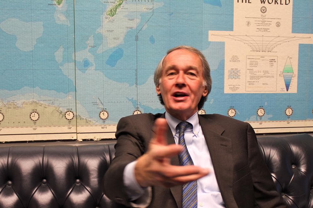 Rep. Ed Markey (D-MA) not only lost his chairmanship of a special committee on global warming, the Republicans are eliminating the panel altogether. (Lisa Tobin/WBUR)