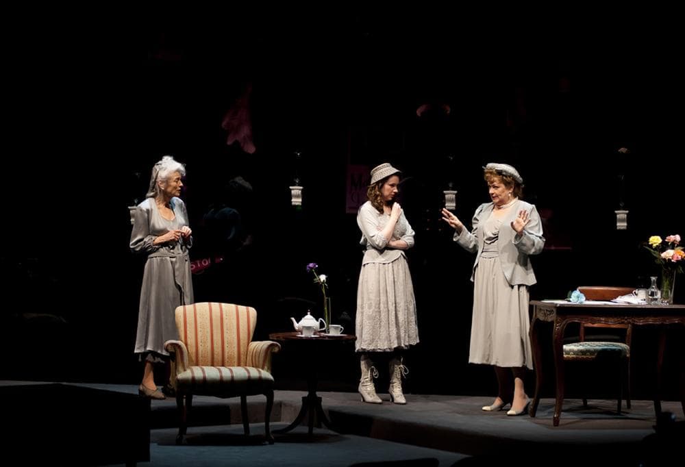 From left, Karen MacDonald, Judith Roberts and Theresa Masse in &quot;The Life of Rose&quot; (Courtesy of ArtsEmerson) 