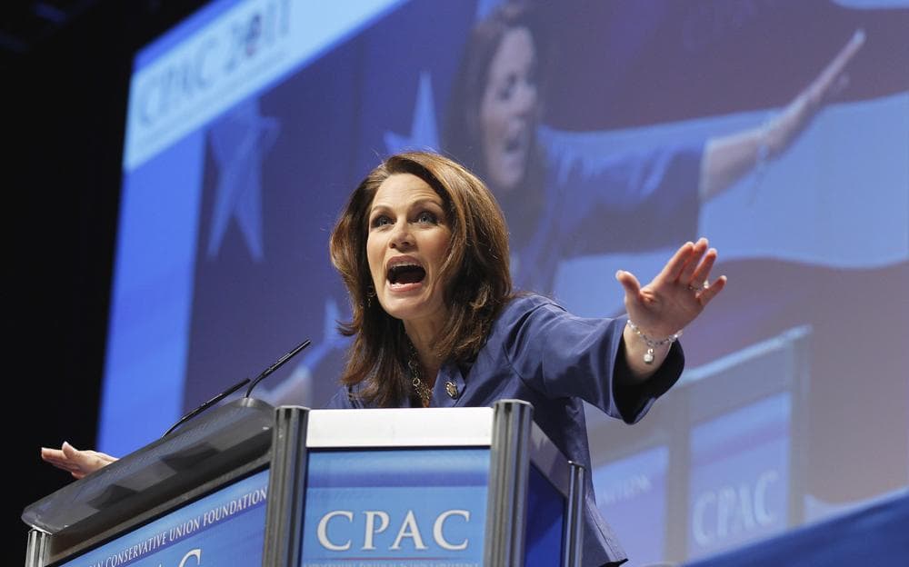 Rep. Michele Bachmann, R-Minn. addresses the Conservative Political Action Conference (CPAC) in Washington. (AP)