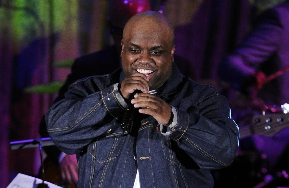Cee Lo Green performs at the pre-Grammy gala in Beverly Hills, Calif. His song &quot;Forget You&quot; won a Grammy on Sunday, and is on Here and Now pop culture critic Rene Graham's list of music for the lovelorn. (AP)