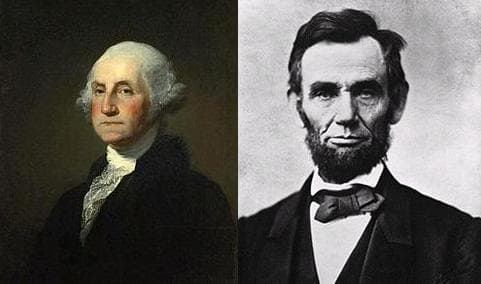 Presidents Day combines the commemoration of the birthdays of George Washington and Abraham Lincoln, who both appear at or near the top of lists that rank the country's presidents.  