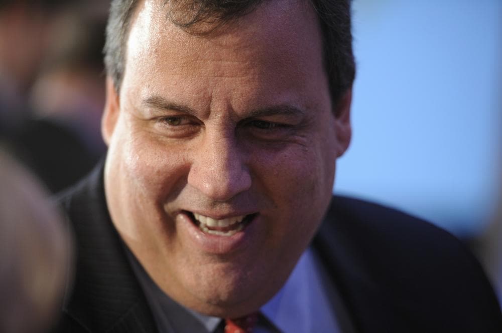 New Jersey Gov. Chris Christie at the National Governors Association (NGA) winter meeting in Washington. (AP)