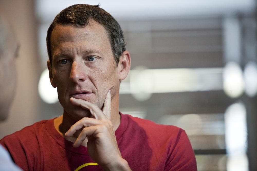 Lance Armstrong explains his decision to retire. (AP)