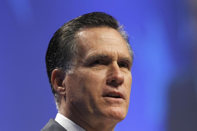 Former presidential candidate and Massachusetts Gov. Mitt Romney (AP)