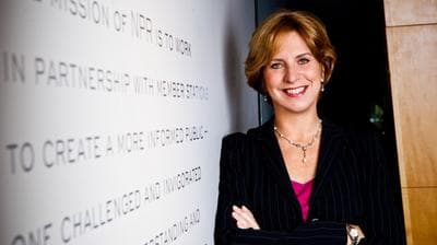 NPR's Board of Directors accepted Vivian Schiller's resignation.