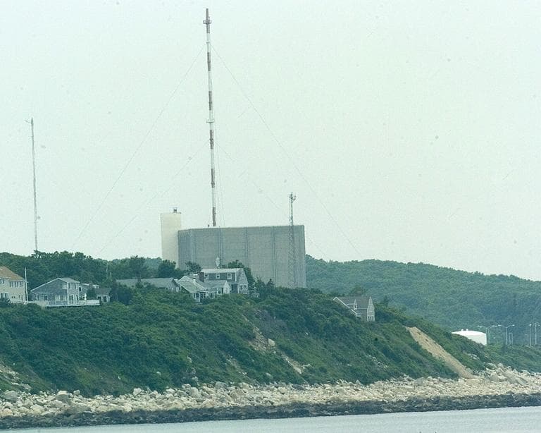The Pilgrim Nuclear Power plant in Plymouth is on the Massachusetts coastline. (Courtesy)