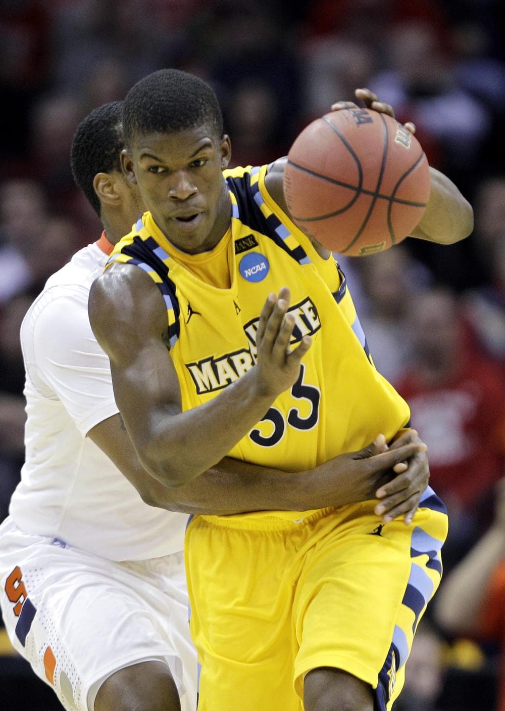 Marquette has been bracket busting all tournament. First against Xavier then against Syracuse. But do they have enough left in the tank to get past UNC? (AP)