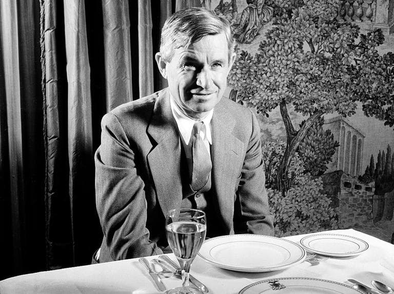 Will Rogers, humorist and actor, at a benefit dinner and dance in Nov. 1934 (AP)