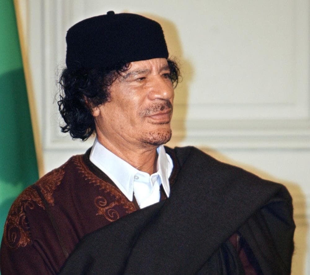 Libyan leader Col. Moammar Gadhafi in 2007. (AP)