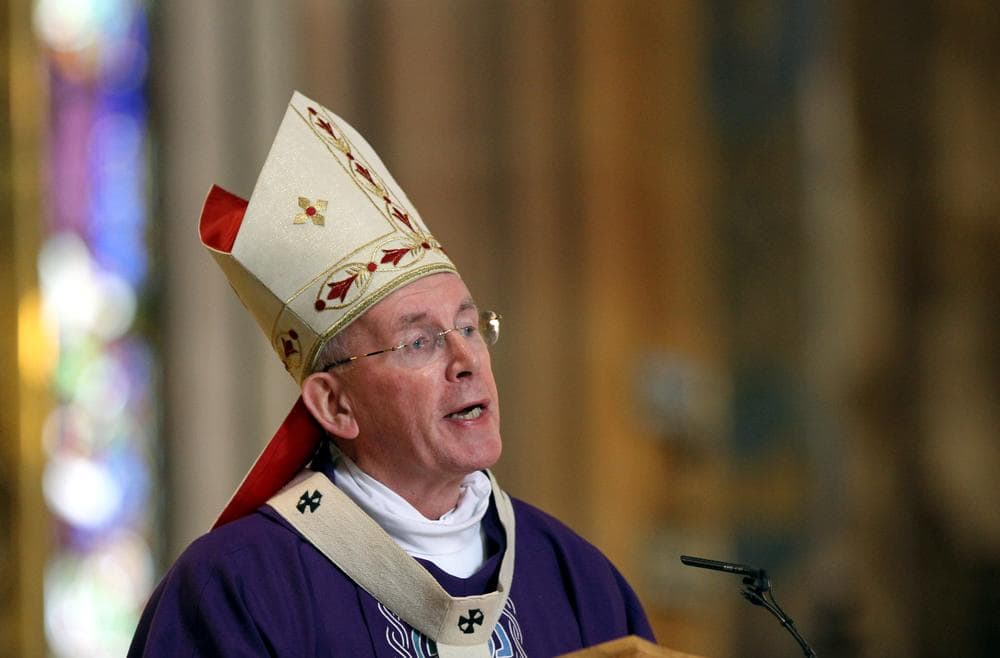 Primate of All Ireland Cardinal Sean Brady at St Patrick's Cathedral Armagh, Northern Ireland. (AP)