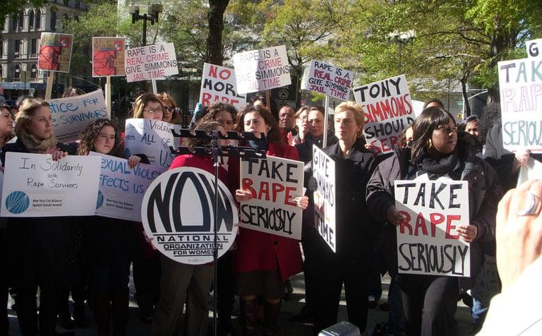 A 2010 rally organized by the National Association of Women in New York. (WeNews/Flickr)