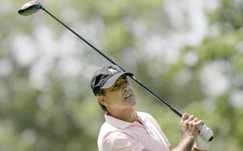 Golf great Seve Ballesteros died of a brain tumor on May 7. (AP)
