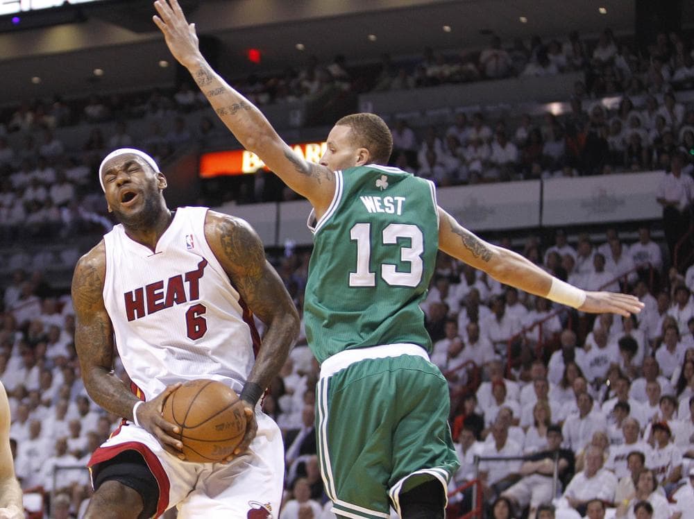 LeBron James and the Miami Heat are ousting some of the more familiar faces from the NBA Playoffs. (AP)