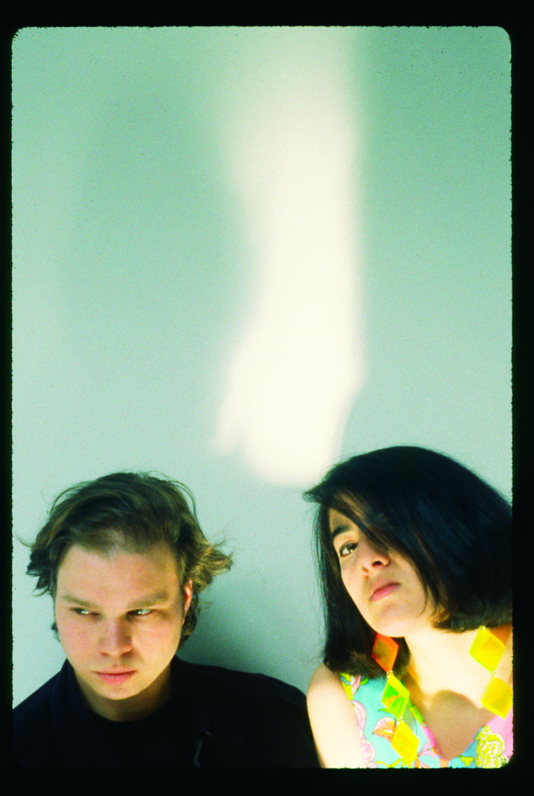 Damon &amp; Naomi in a press image for their 1992 album &quot;More Sad Hits.&quot; (Courtesy)
