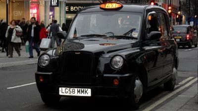 Developers in the UK have created an application that allows taxi passengers to text payments to a specific taxi driver. (Flickr/sermoa)