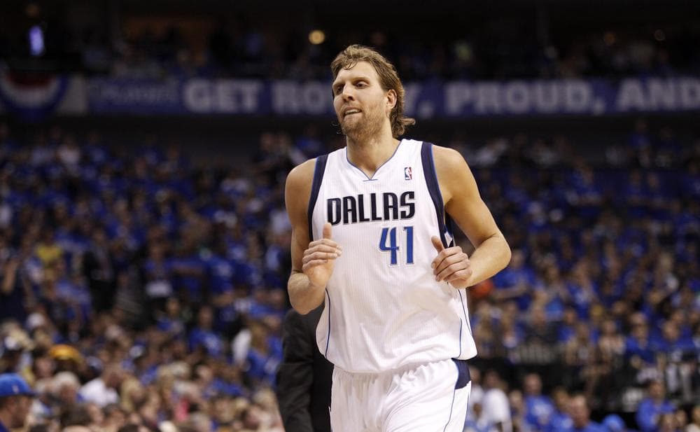 Dirk Nowitzki and the Dallas Mavericks are preparing to take on the Miami Heat in the upcoming NBA finals. (AP)