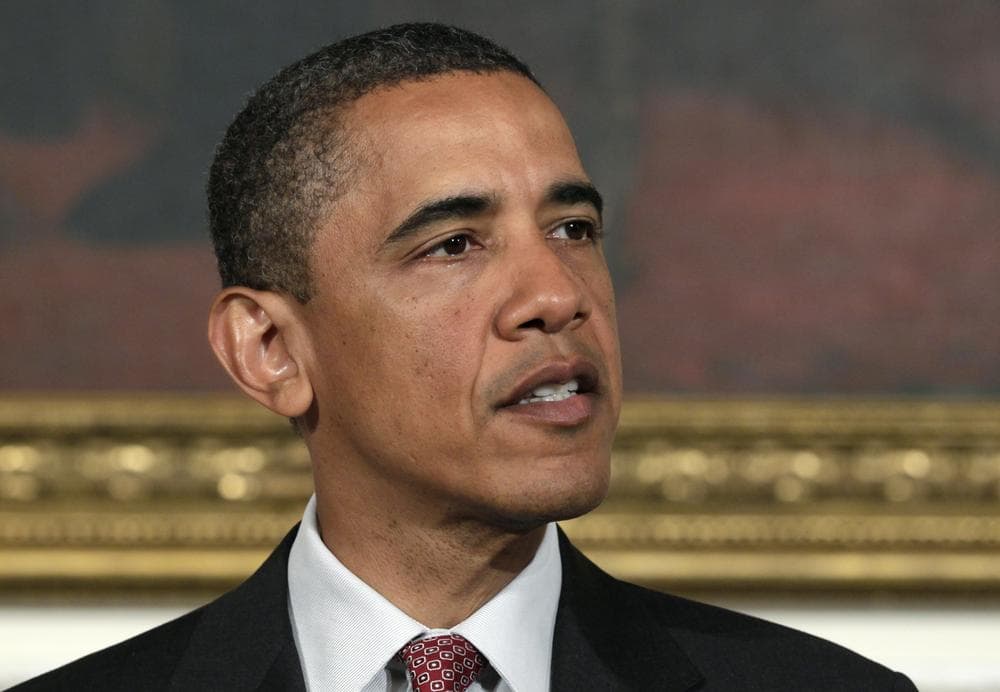President Barack Obama speaks in Washington, Tuesday. (AP)