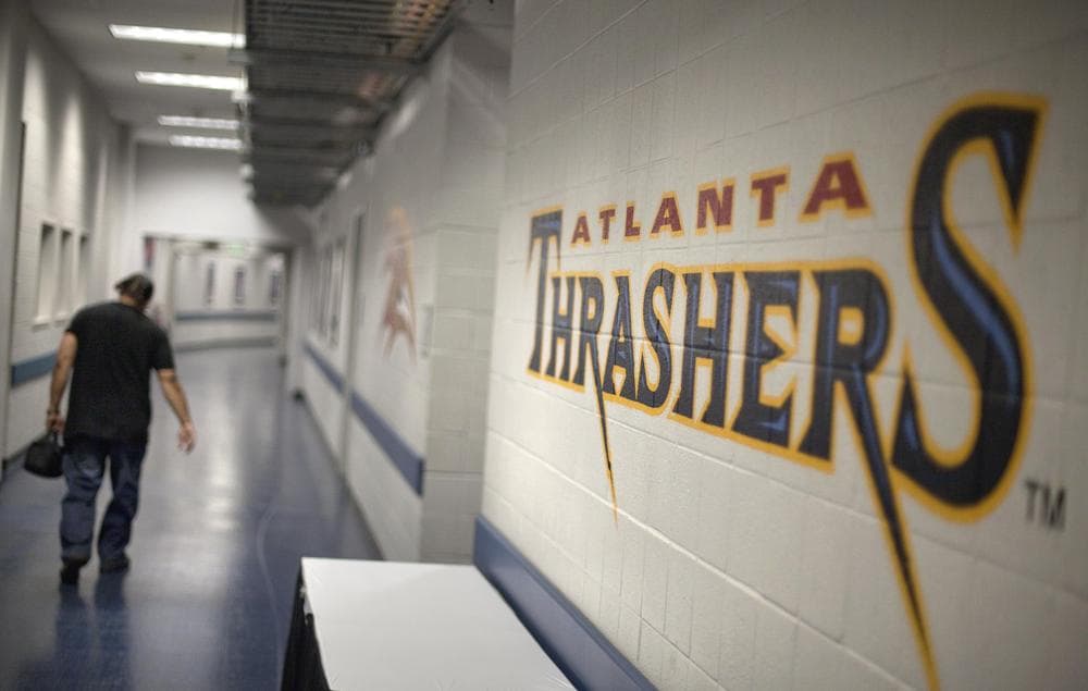 The Thrashers have played their final season in Atlanta, as they will be moving to Winnipeg next season. (AP)
