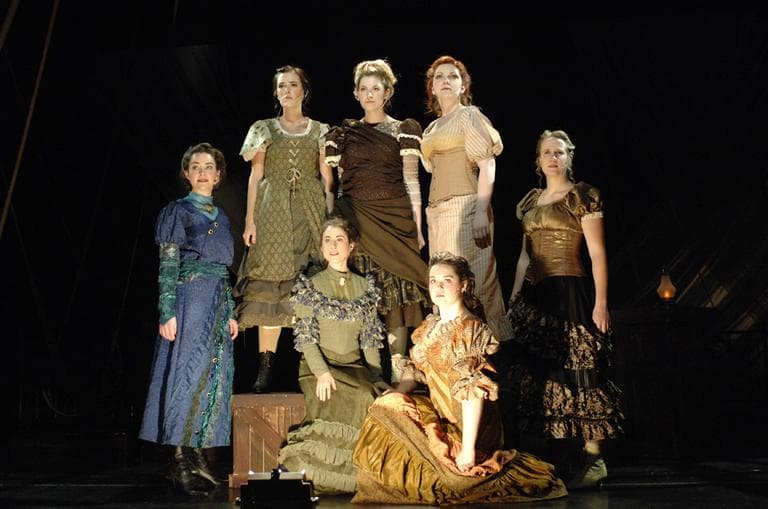 Members of the cast of 'Factory Girls' (Courtesy Boston Conservatory)
