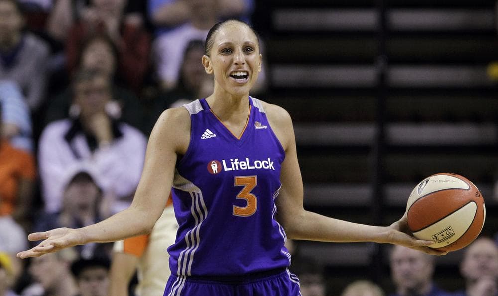 WNBA's Diana Taurasi is back on the court.  Earlier this year Taurasi was cleared of doping allegations after a Turkish lab admitted to serious errors. (AP)