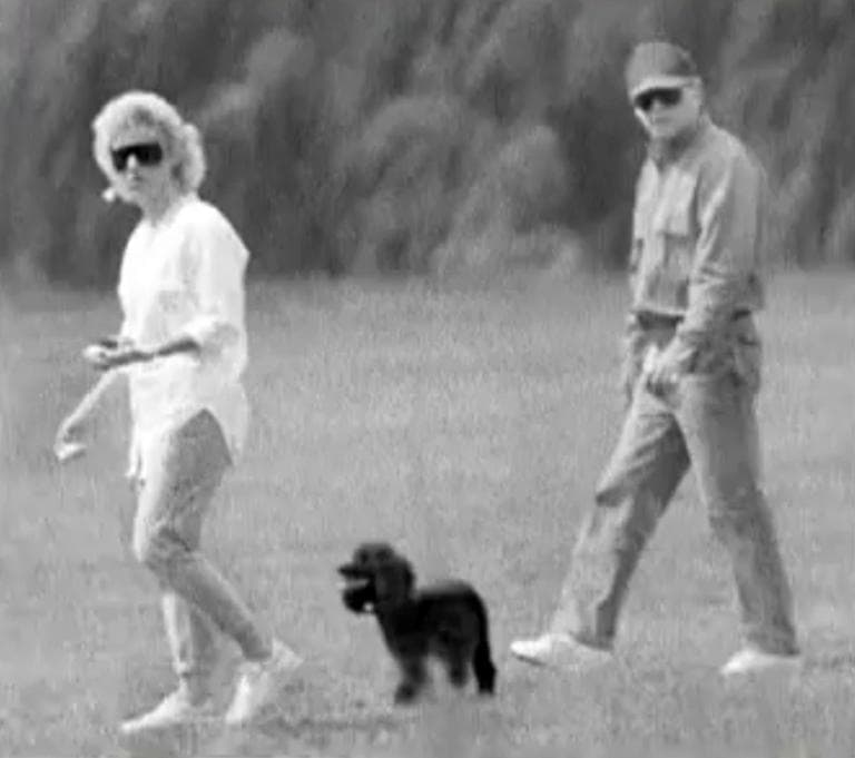 This image from video provided by the FBI shows James &quot;Whitey&quot; Bulger and his long time girlfriend Catherine Greig, shown during a publicity campaign to locate the fugitive mobster. (AP)