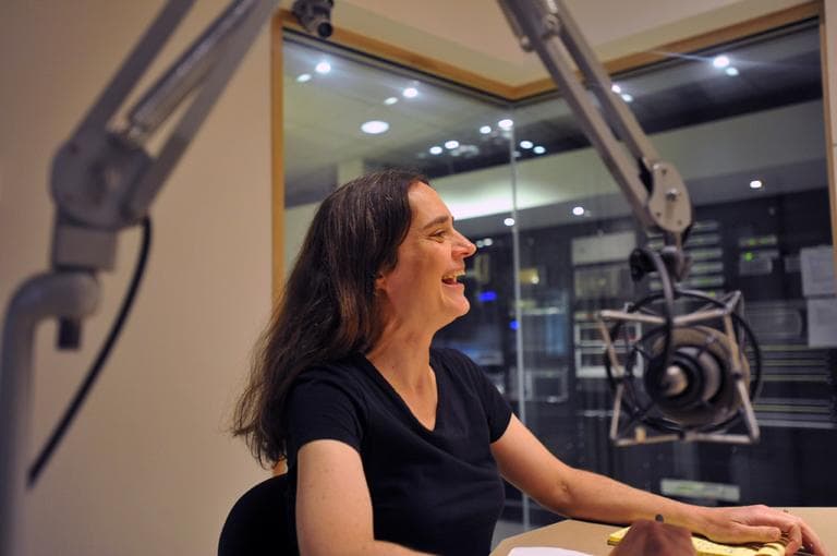 Heather Paxson, professor of anthropology at the Massachusetts Institute of Technology, in the studio and On Point. (Alex Kingsbury/WBUR)