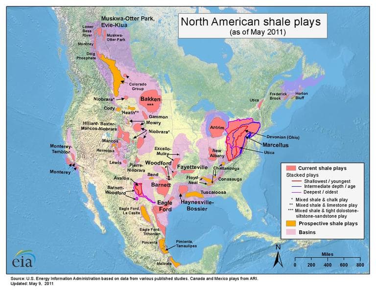 Shale Gas and Oil Plays, North America (eia.gov)