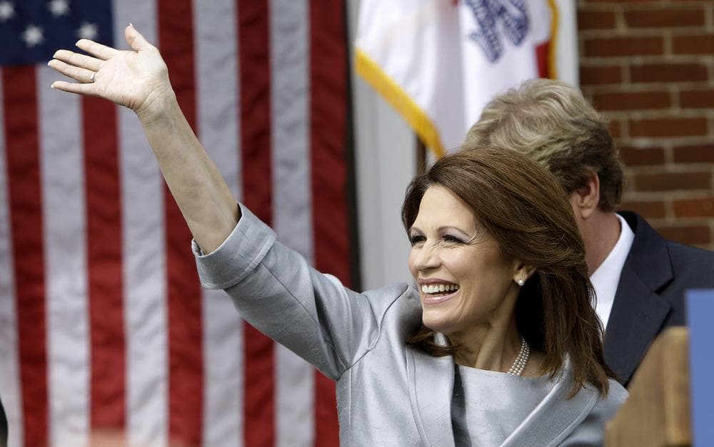 When Rep. Michele Bachmann, R-Minn., announced her bid for the White House in Waterloo, Iowa on Monday, June 27, 2011, she played Tom Petty's hit, &quot;American Girl,&quot; leading the musician to ask Bachmann to stop using his song.  (AP)