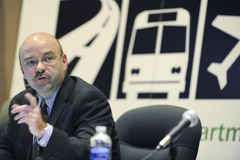 Jeffrey Mullan, secretary and CEO of the Massachusetts Department of Transportation (AP)