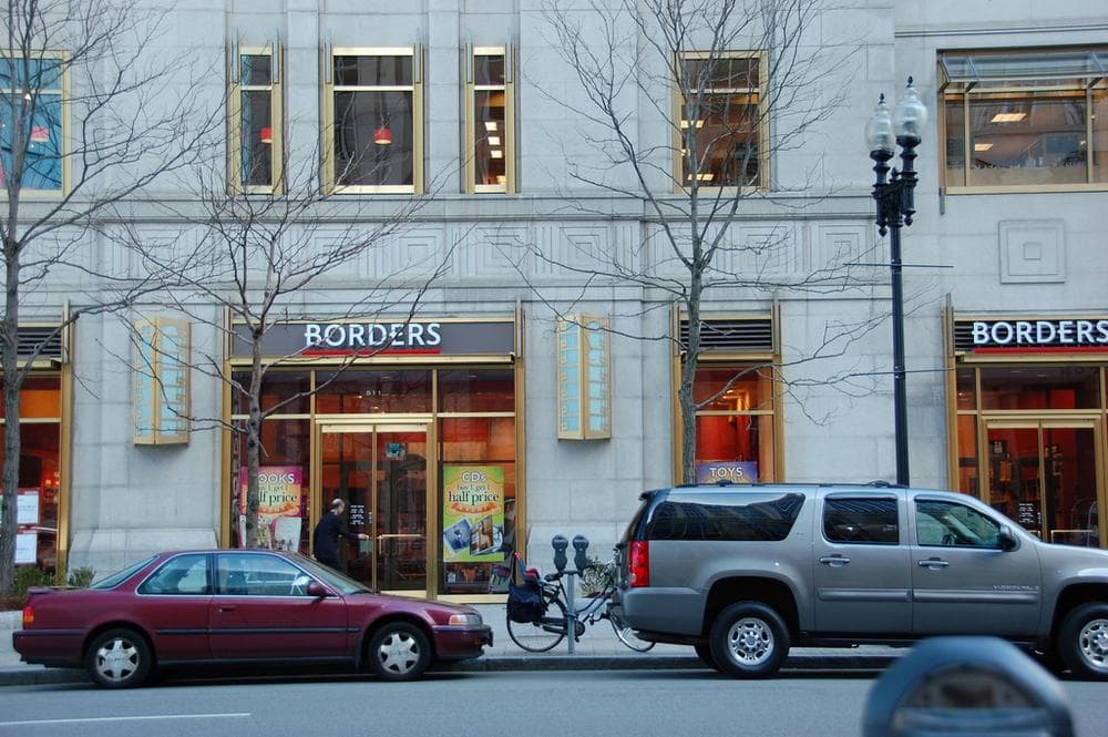 All 14 Borders stores in Massachusetts, include this one in Boston's Back Bay, are set to close. (Mai.../Flickr)