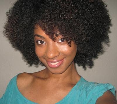 Maeling Tapp models her two years of natural hair. (Photo Courtesy of Maeling Tapp)