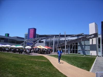 The Google campus in California