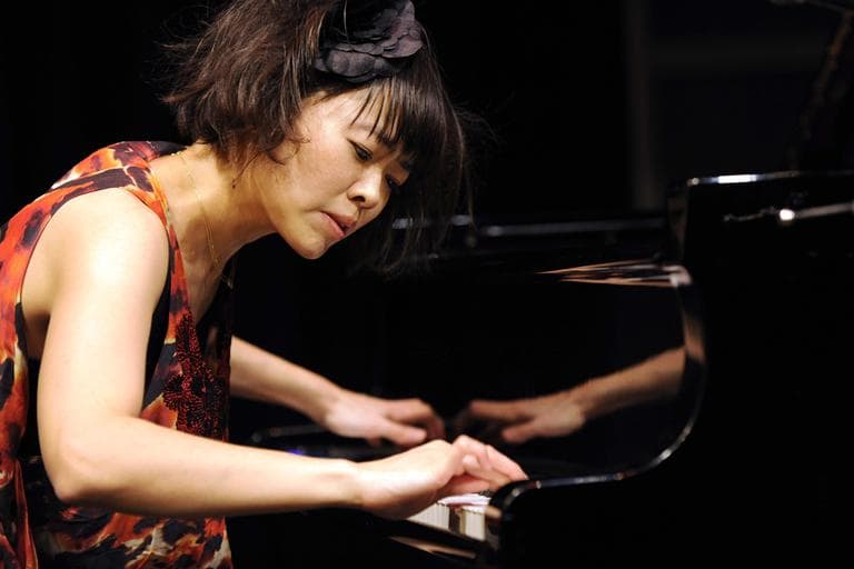 Jazz composer and pianist Hiromi Uehara will play at Newport Jazz Festival Saturday. (AP)