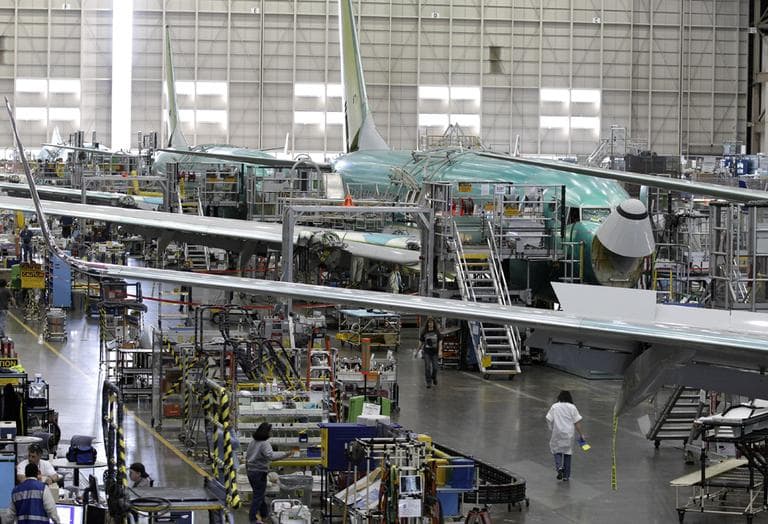 The Boeing Co. 737 assembly facility is shown in Renton, Wash., Boeing asked a Seattle judge to dismiss a case brought by the National Labor Relations Board that accuses the plane maker of breaking the law when it built a non-union production line in South Carolina. (AP)