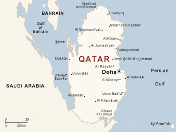 Qatar is the small Arab Gulf Emirate that's been playing an outsize role in the democratic rebellions across the Middle East, from Yemen to Libya.