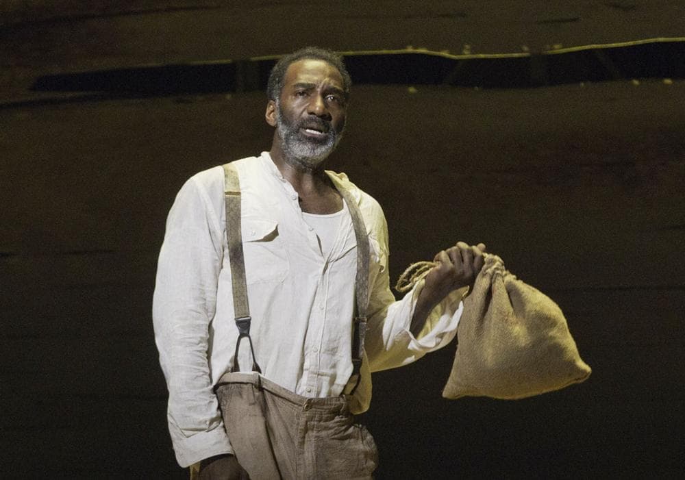 Norm Lewis as Porgy in the ART's production of Porgy and Bess. (Michael J. Lutch)