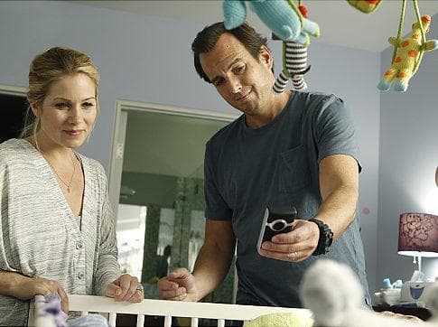 Christina Applegate and Will Arnett play new parents in the NBC show &quot;Up All Night.&quot; (Trae Patton/NBC)