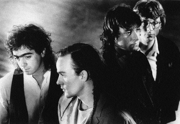 Alternative rock band R.E.M., in 1988, when they released their album &quot;Green.&quot;  From left to right:  Bill Berry, Michael Stipe, Peter Buck and Mike Mills.  (AP)
