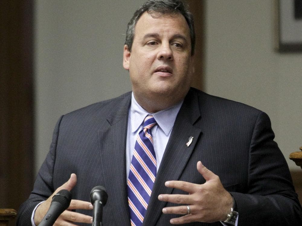 New Jersey Gov. Chris Christie is reportedly set to announce today that he will not run for president in 2012. (AP)