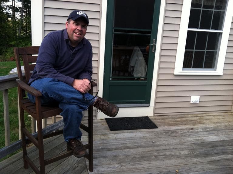 Sean Mamone, an independent voter in New Hampshire (Fred Thys/WBUR)