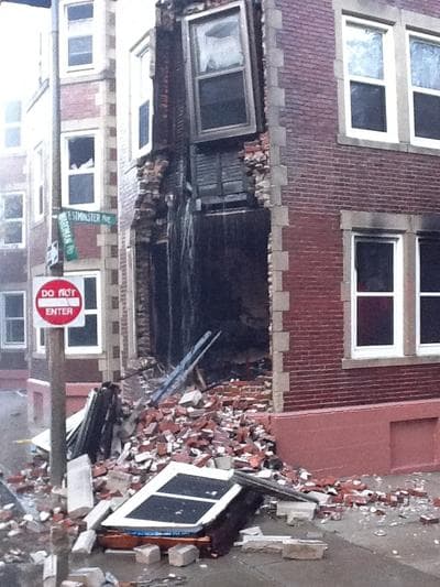 A six-alarm fire in Roxbury injured more than a dozen people. (Boston Fire Department)
