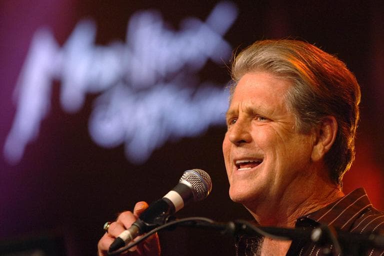 Brian Wilson performing on the Stavinski hall stage during the 39th  Montreux Jazz Festival in Montreux, Switzerland, July 2005. (AP)