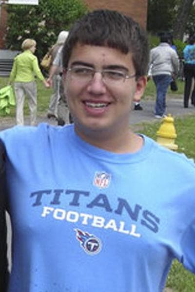 Ridge Barden, a 16-year-old lineman from John C. Birdlebough High School in Phoenix, N.Y., died after he was hit during a high school football game Friday night, Oct. 14, 2011, in upstate New York. (AP/Barden Family)