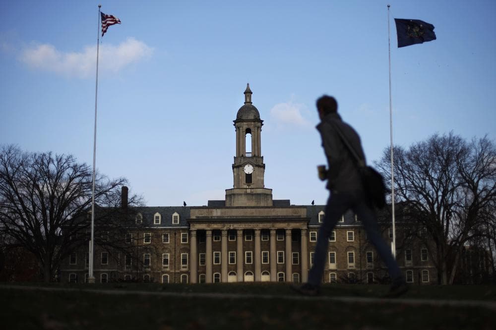 The Old Main building on the Penn State campus. (AP)