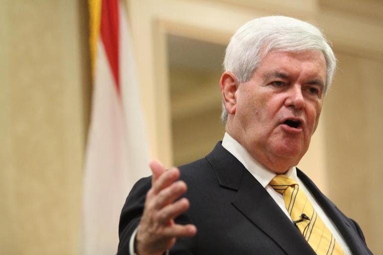 Republican presidential candidate Newt Gingrich (AP)