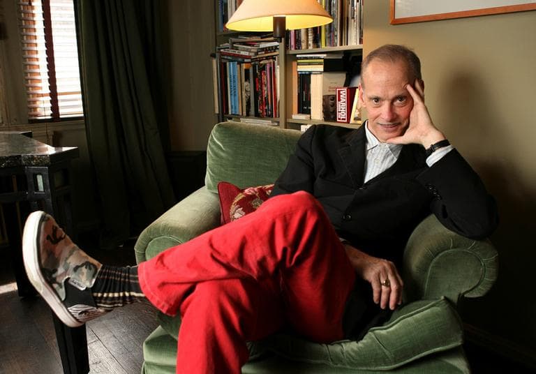 Writer and director John Waters in his home in New York in 2008. (AP)